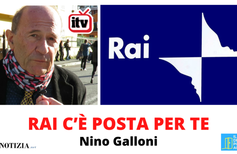 19-10-2020 RAI C’È POSTA PER TE (Nino Galloni)