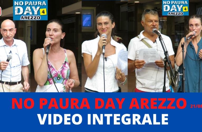 NO PAURA DAY AREZZO – VIDEO INTEGRALE (21/08/2021)