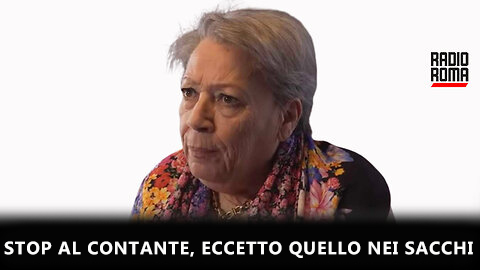 STOP AL CONTANTE, ECCETTO QUELLO NEI SACCHI (Con Ornella Mariani Forni)