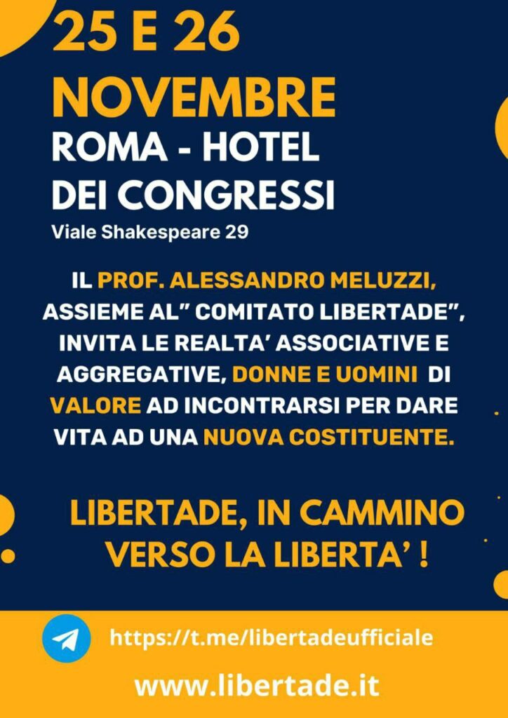 Convention "Libertade" di Alessandro Meluzzi