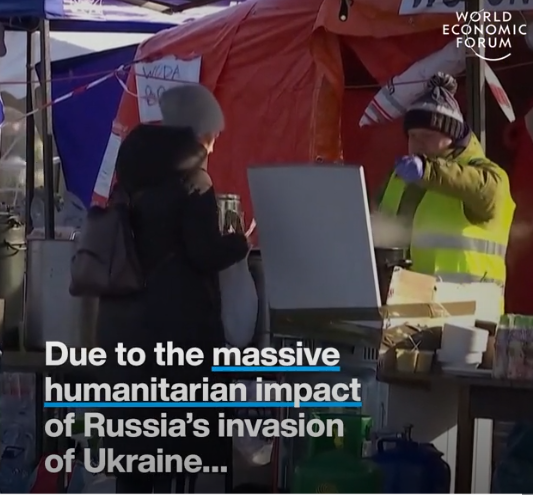 AGENDA 2030 WEF - Impatto umanitario invasione Russa in Ucraina