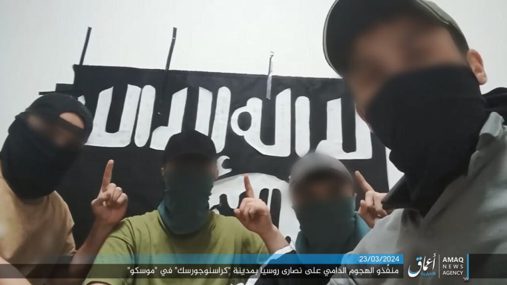 Foto Isis terroristi attentato Crocus di Mosca